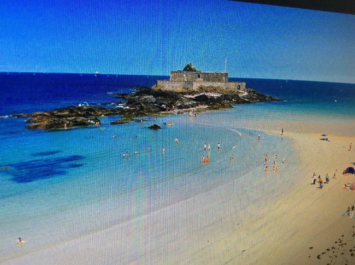 Le Sablon 50M Plage 2 Pers Possible 4 Saint-Malo