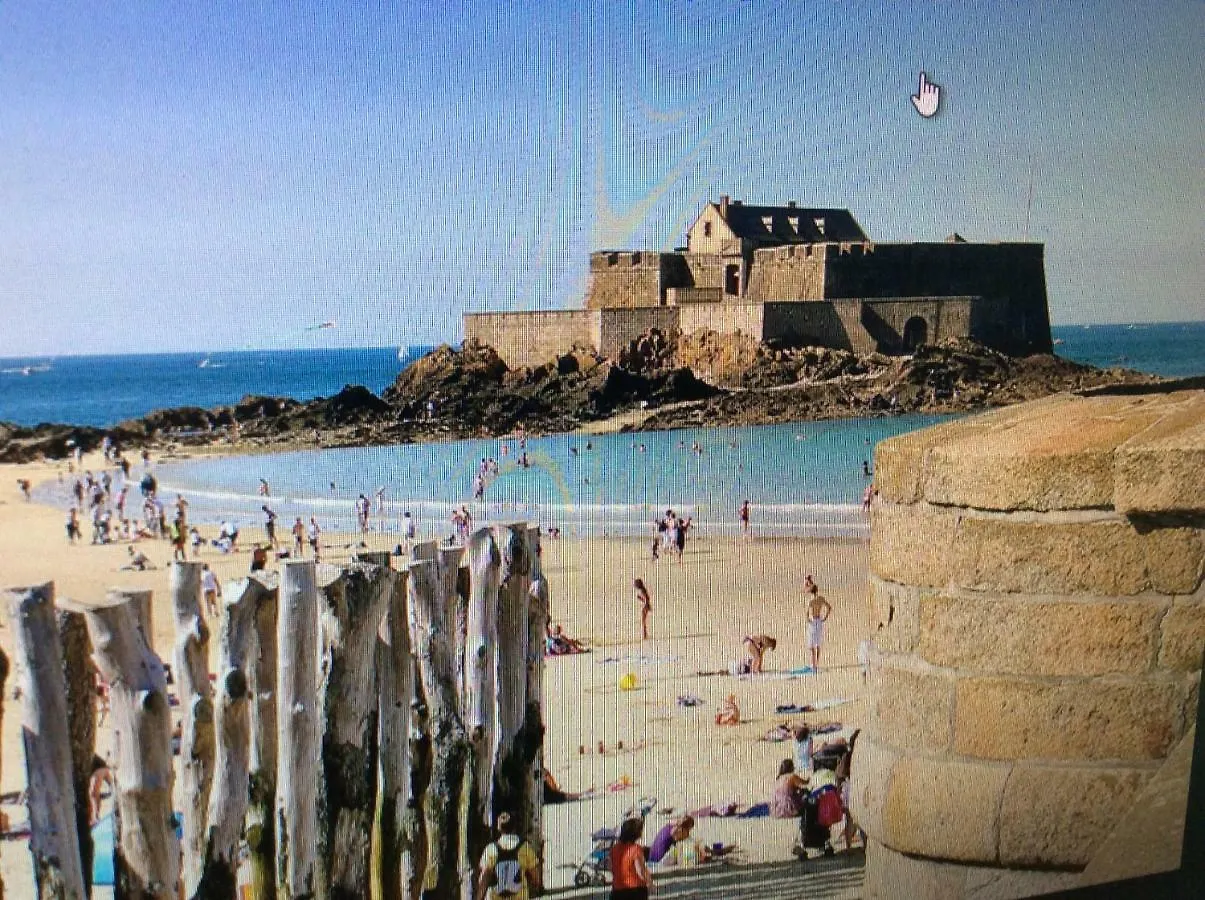 Le Sablon 50M Plage 2 Pers Possible 4 Saint-Malo 0*,